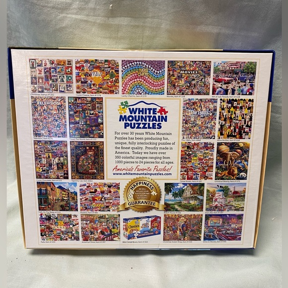 White Mountain 1000 Piece Puzzle- Summer Gold - Picture 2 of 5